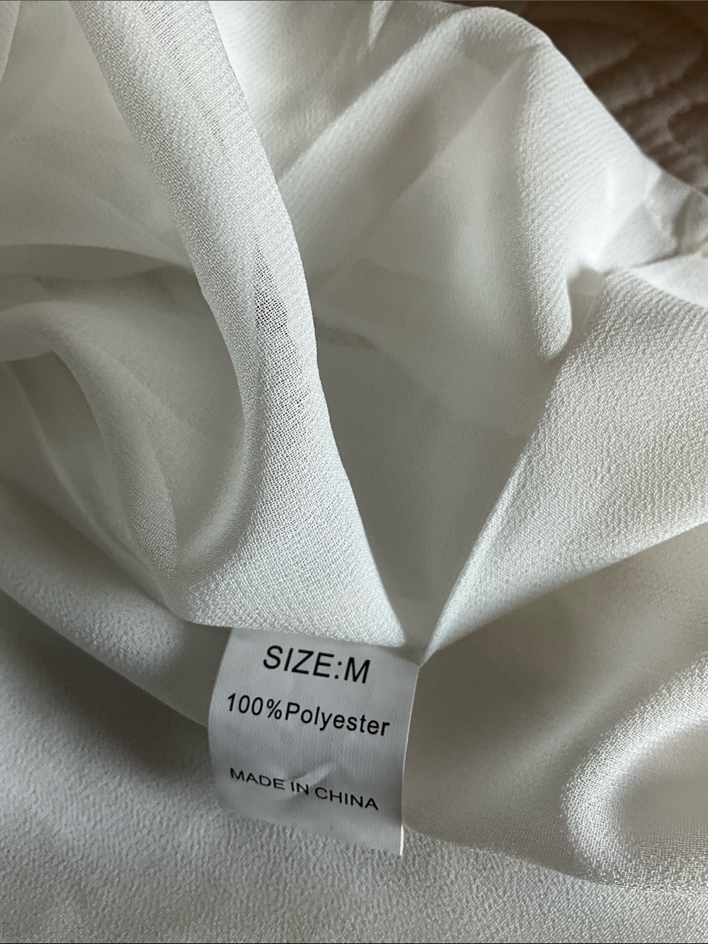 Boho White Tunic - Picture 5 of 6
